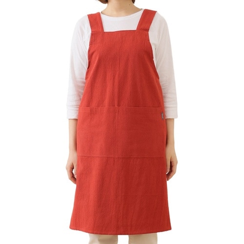 エプロン atelier ブリックレッド
