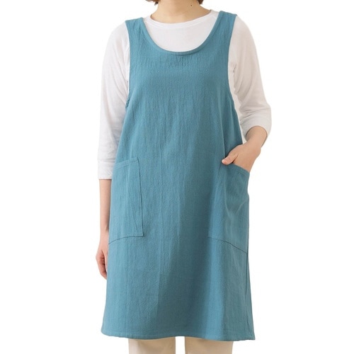 エプロン atelier Nuuit ブルー