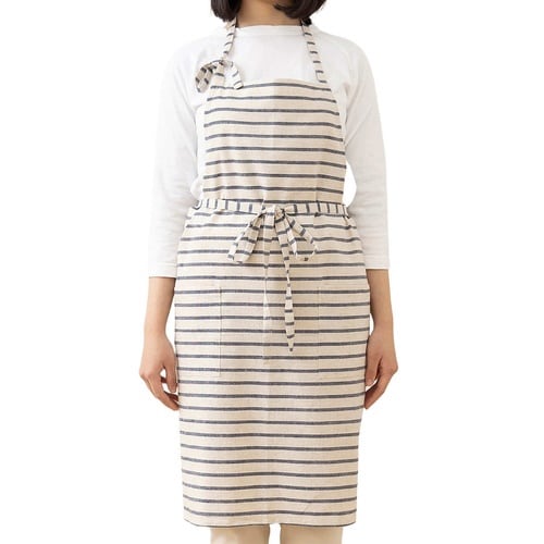 エプロン atelier キナリ×ネイビー