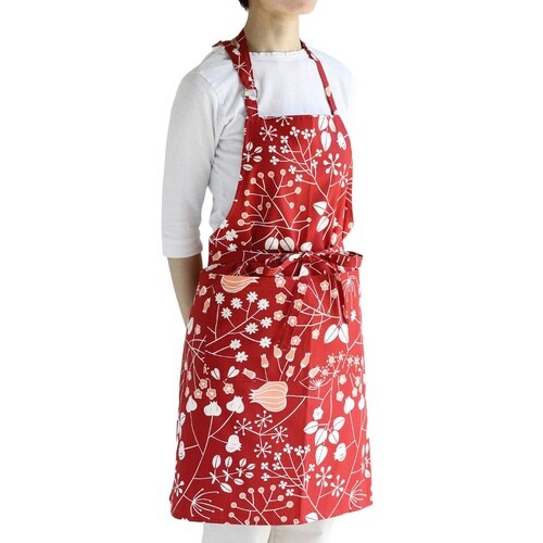 エプロン atelier Nuuit レッド