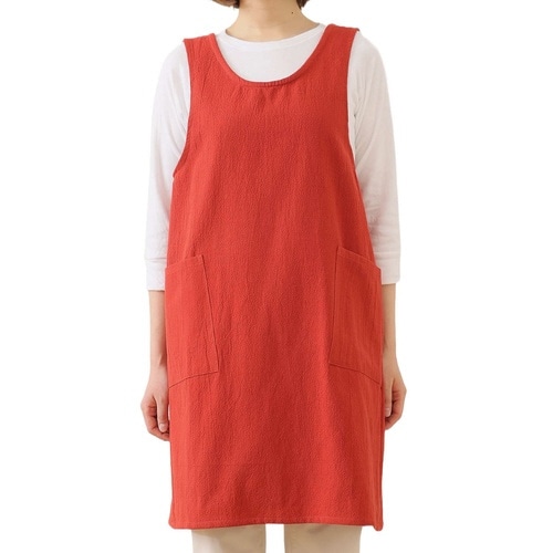 エプロン atelier ブリックレッド