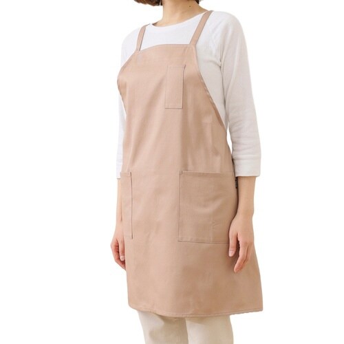 エプロン atelier Nuuit グレーピンク