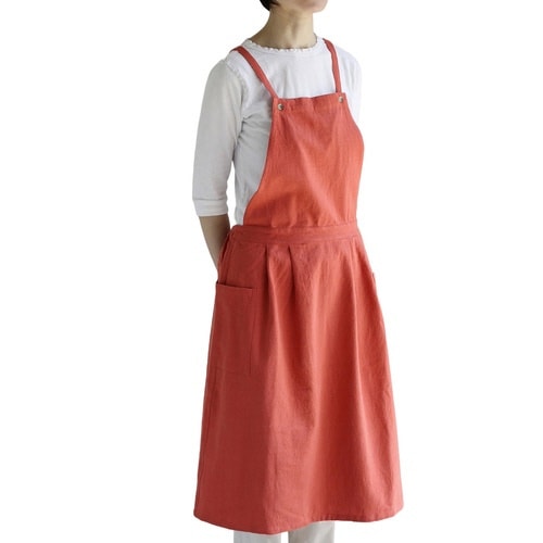 エプロン atelier ディープオレンジ
