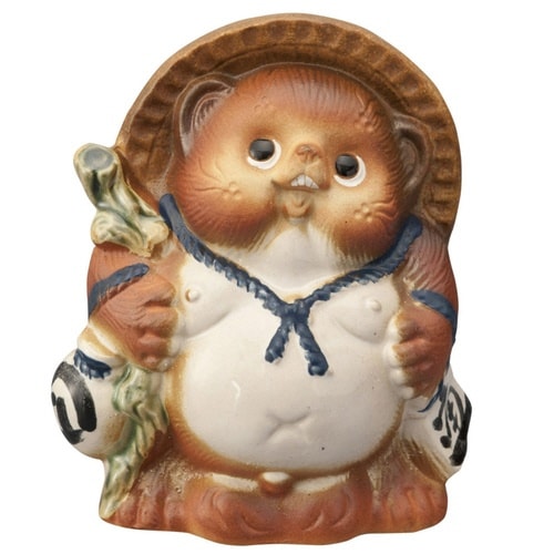 置物 ReTanuki 信楽焼 スカーレット