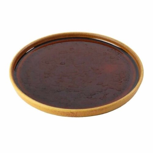 プレート 23cm ディープブレス キャラメル