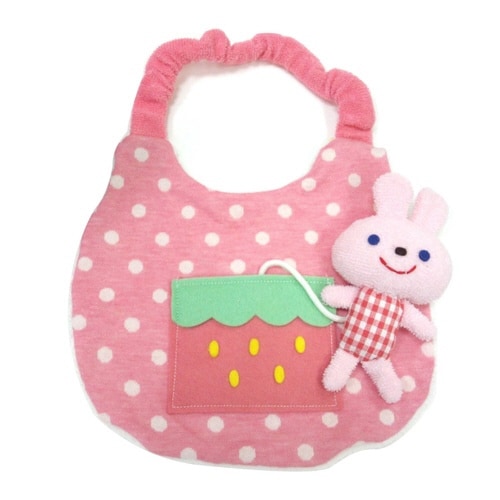 スタイ マスコット付きスタイ 赤ちゃん ピンク