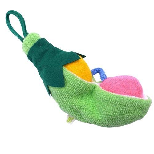 おもちゃ ガラガラ ベビーさやえんどう ベビー