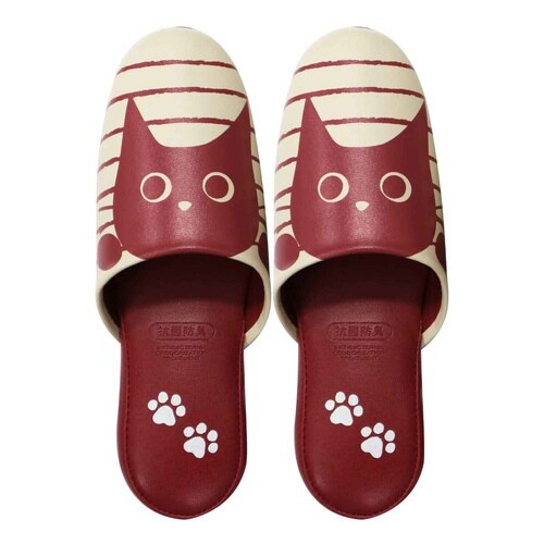 トイレスリッパ 拭けるスリッパ レッド