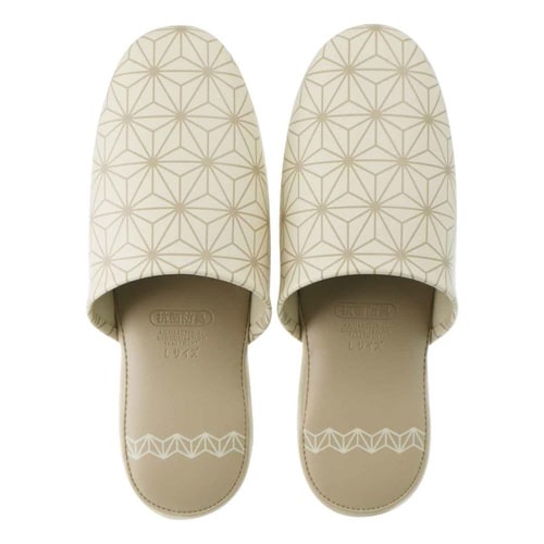 トイレスリッパ 拭けるスリッパ 和モダン ベージュ