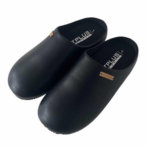 スリッパ KITPLUS 前閉じブラック L
