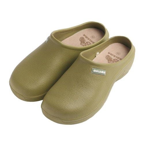 サボサンダル メンズ 無地 カーキ(M)