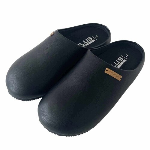 スリッパ KITPLUS 前閉じブラック L