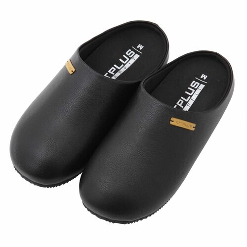 スリッパ KITPLUS 前閉じブラック M