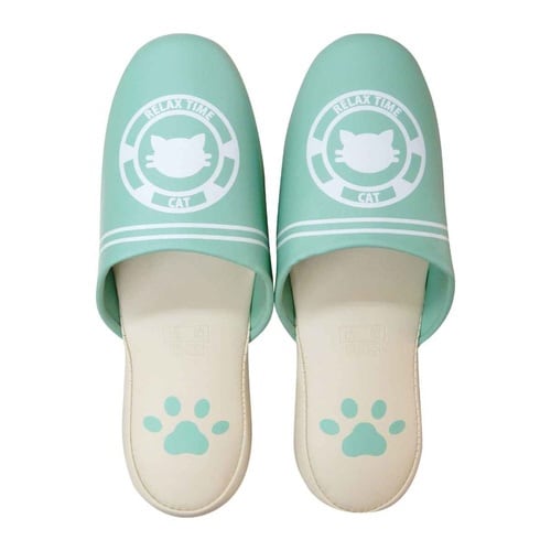 トイレスリッパ 拭けるスリッパ グリーン