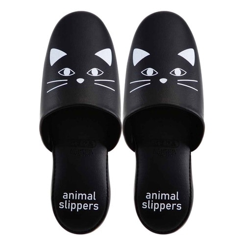 トイレスリッパ 拭けるスリッパ ネコ
