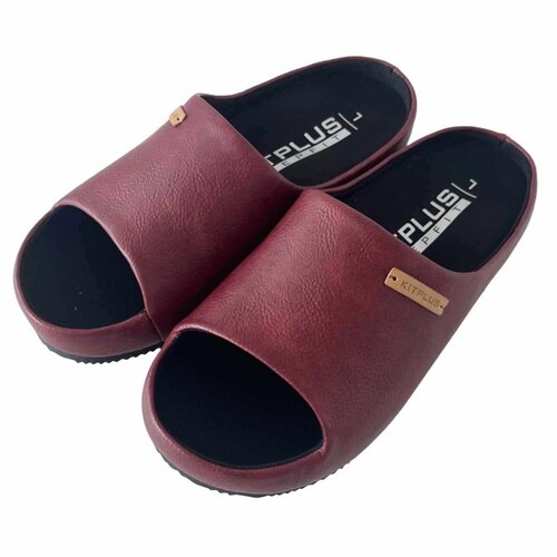 スリッパ KITPLUS 前開きワイン L