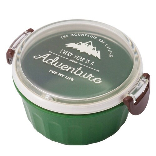 お弁当箱 デザートケース 1段 グリーン