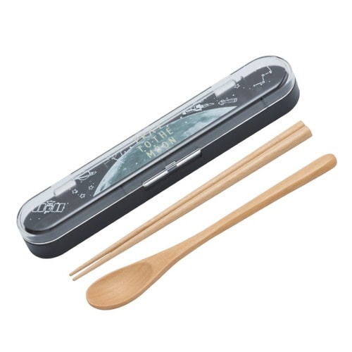 コンビセット スプーン 箸 18cm ムーン