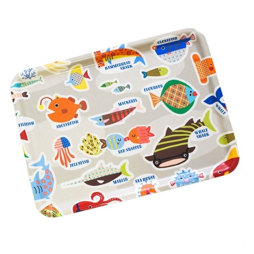 トレー RiCONIC 布張り 39cm グレー