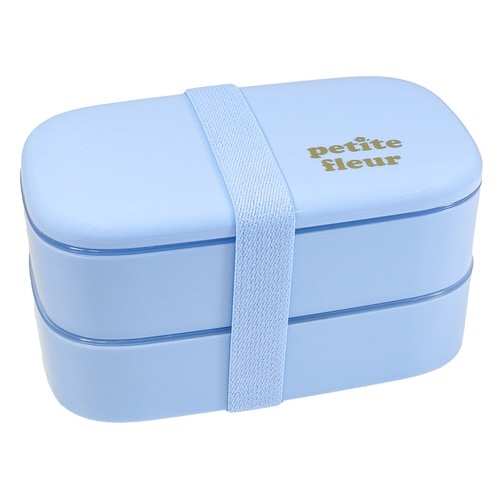 弁当箱 800ml プチフルール ブルー