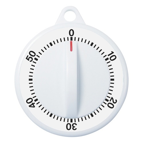 ダイヤルタイマー 60分計 キッチンタイマー