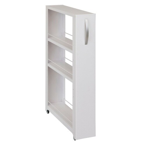 キッチンストッカー トールワゴン ホワイト