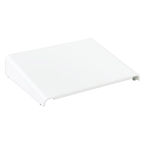 モニター台 PCラック 幅34cm パールホワイト