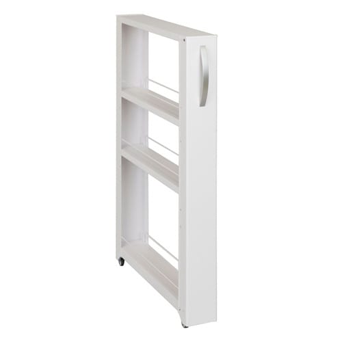 キッチンストッカー トールワゴン ホワイト