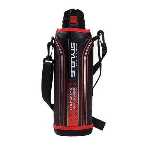 水筒 直飲み スポーツマグ 保温&保冷両用 レッド