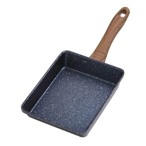 卵焼き器 13×16cm IH対応 木目調ハンドル