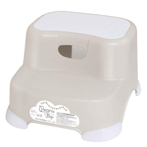 踏み台 ビーンズ・ステップ 2段 ベージュ