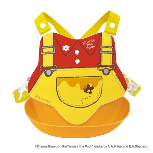 エプロン ベビー クマのプーさん バッククロス