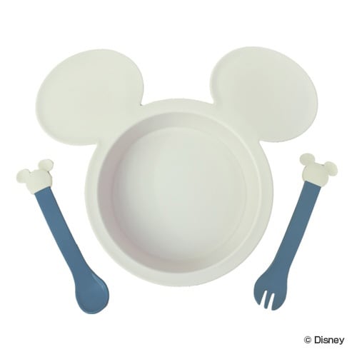 プレート スプーン&フォーク ミッキーマウス