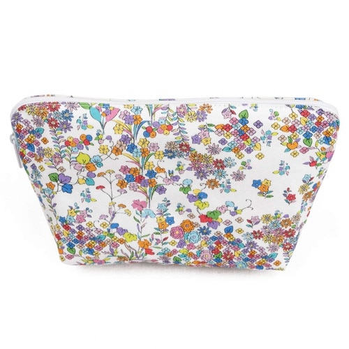 ポーチ オーガニックコットン 100% 彩花