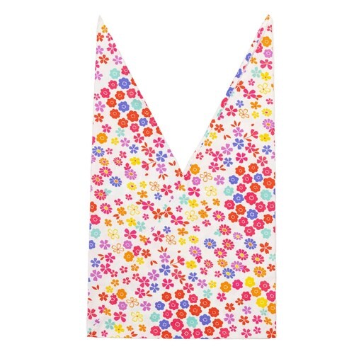 エコバッグ あずまトートオーガニックコットン 小花