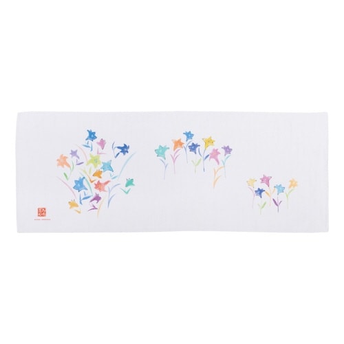 タオル ガーゼ 手ぬぐい 35×90cm ユリ