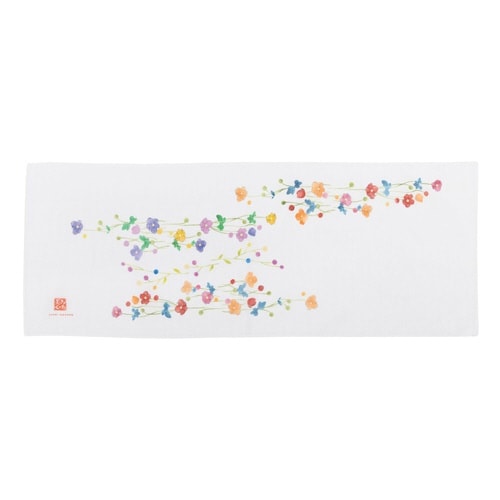タオル ガーゼ 手ぬぐい 35×90cm 野花