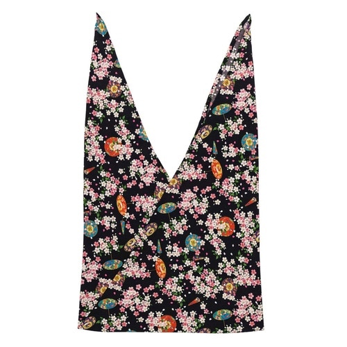エコバッグ あずまトート 二越ちりめん 夜桜