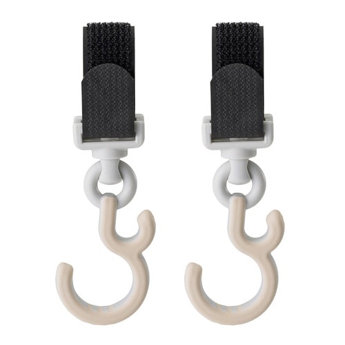 フック ベビーカー用 ダブルフック ペールピンク