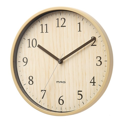 掛け時計 おしゃれ 梓 アズサ MAG ナチュラル