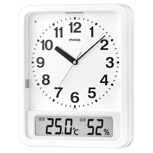 掛時計 MAG電波自動点灯置掛両用時計 ルック