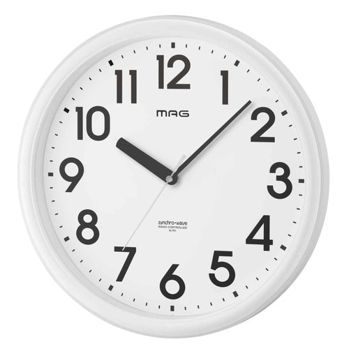 掛け時計 リゲル 電波時計 夜間秒針停止