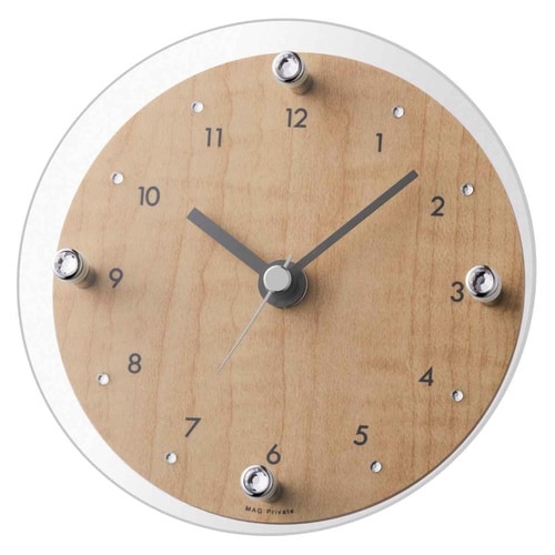 置き時計 掛け時計 ティアモント ナチュラル