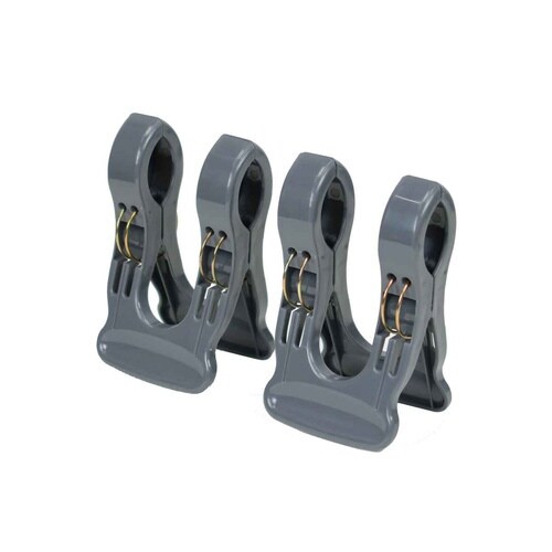 竿ばさみ 2個組 ワイド竿止めクリップ 洗濯ばさみ