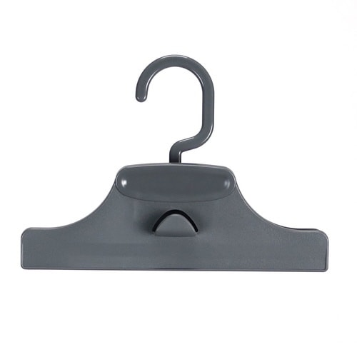ハンガー がっちりクリッパー ロックグレー