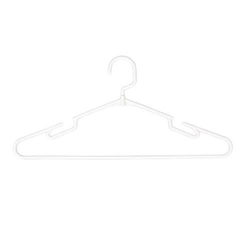 ハンガー ラウンドハンガー 5本組 スノーホワイト