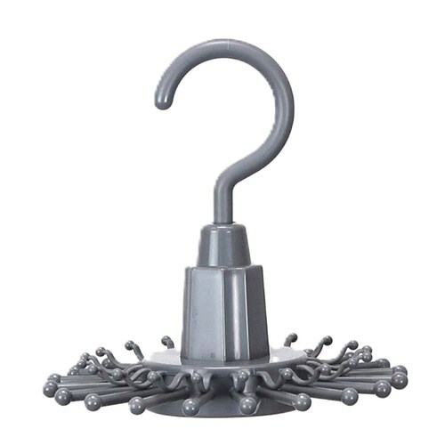 ハンガー ネクタイストッパー20 ロックグレー