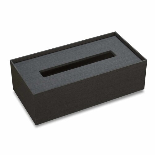 ティッシュケース バスク ブラック