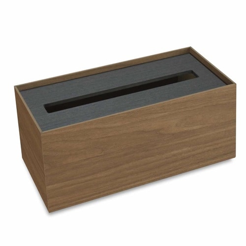 ティッシュケース バスク ブラウン