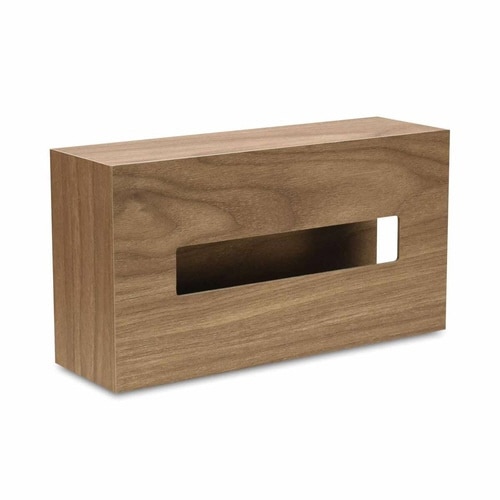 ティッシュケース バスク マグネット ブラウン